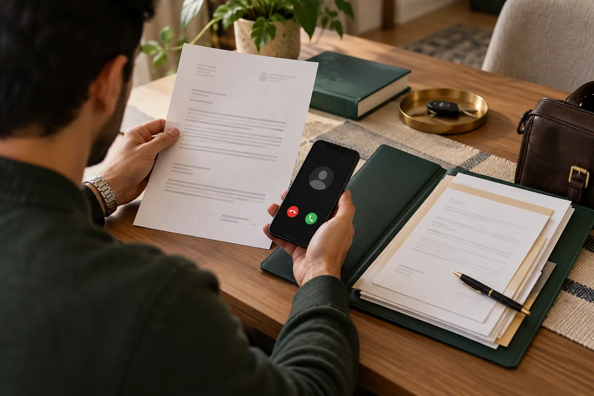 Plainte, convocation et défense pénale : convocation anonyme, téléphone et dossier préparé avant consultation