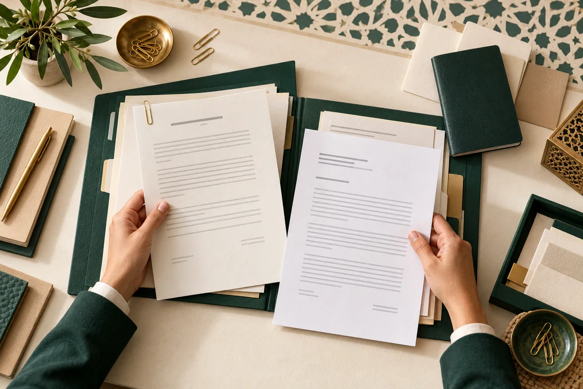 Comparaison des pièces et traductions d’un divorce étranger